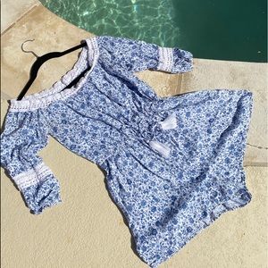 Romper with waist adjustment